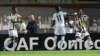 Les joueurs du TP Mazembe lors de la finale de la CAF contre l'Algérie, le 29 octobre 2016. 