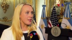 Entrevista a Lydia Barraza, portavoz de Rex Tillerson en Argentina