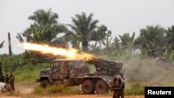 Une opération contre des rebelles dans le Nord Kivu en République démocratique du Congo (Reuters/Kenny Katombe) 