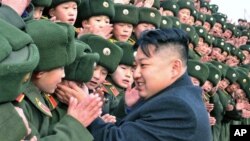 North Korea Leader Visits Mangyongdae Revolutionary School in Pyongyang, North Korea