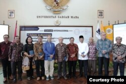 Para pembicara dalam seminar mengupas peran NU dan Muhammadiyah di UGM, Yogyakarta, 25 Januari 2019. (Foto courtesy: Humas UGM)