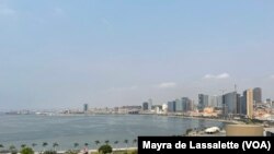 Vista do Porto de Luanda, a partir da Fortaleza de São Miguel