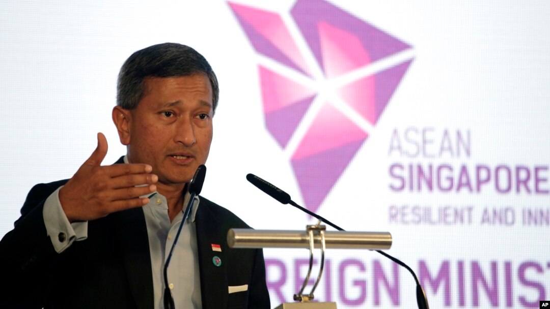  စင်္ကာပူနိုင်ငံခြားရေးဝန်ကြီး Vivian Balakrishnan (ယခင်မှတ်တမ်းရုပ်ပုံ)