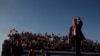 El presidente de los Estados Unidos, Donald Trump, asiste a un evento de campaña en el Aeropuerto Internacional de Tucson