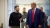 Nga takimi i 27 shtatorit 2024 i mbajtur në Nju Jork ndërmjet Presidentit të zgjedhur Donald Trump dhe Presidentit ukrainas Volodymyr Zelensky
