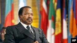Shugaban Kamaru Paul Biya
