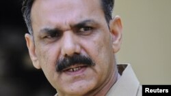 FILE - Pakistan military spokesman Major General Asim Saleem Bajwa 