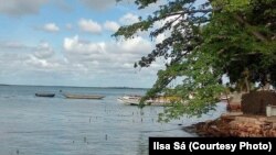La ville côtière de Cacheu, Guinée-Bissau, le 9 juillet 2016.