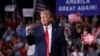 El presidente de EE.UU., Donald Trump, durante un mitin de campaña en Winston-Salem, Carolina del Norte.
