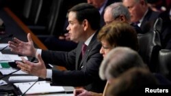 El senador Marco Rubio, republicano por Florida, junto a tres senadores más apoyaron una resolución que elogia la convocatoria a elecciones en Bolivia para mayo de 2020.