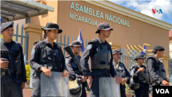 El informe del Departamento de Estado de EE.UU. compila las graves denuncias de violaciones a los derechos humanos en Nicaragua a manos de la Policía Naciocnal, y algunos poderes del Estado. Foto Houston Castillo, VOA.