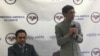 A senior CNRP official, Prince Sisowath Thomico speaks at a forum organized by Cambodian American Alliance in Vienna, Virginia, on Saturday, Jan 21, 2017. (Sok Khemara/VOA Khmer)