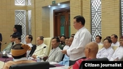Peace agreement in Myanmar