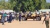 Des soldats bloquent une route à Maiduguri, au Nigeria, le 24 janvier 2015.