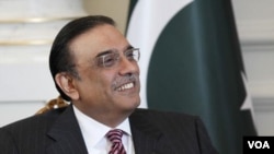 Presiden Pakistan Asif Ali Zardari (foto: dok).