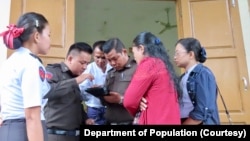 ပြည်လုံးကျွတ်သန်းခေါင်စာရင်း ကောက်ယူရေး လဝကပြင်ဆင်ဆောင်ရွက်နေ