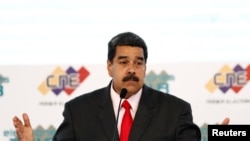Presidente de Venezuela Nicolás Maduro en foto de archivo. Cinco países firmarán una carta en la que denunciarán a Maduro ante la Corte Penal Internacional por violación de derechos humanos, informó el canciller peruano Néstor Popolizio.