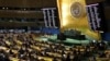 Reunión de la Asamblea General de las Naciones Unidas en el tercer aniversario de la invasión rusa a Ucrania, en la sede de la ONU en la ciudad de Nueva York el 24 de febrero de 2025.