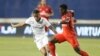 Mariano Diaz, à gauche, et Serge Aurier à Columbus, USA, le 27 juillet 2016.