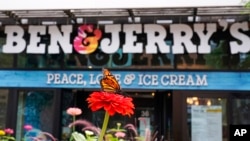 Salah satu gerai es krim Ben & Jerry's (foto: ilustrasi). Ben & Jerry's sangat populer di Israel dan Palestina.