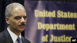 U.S. Attorney General Eric Holder (File Photo)