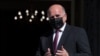 FILE - Iraqi Foreign Minister Fuad Hussein in Athens on Feb. 12, 2021. 