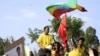 People take part in an Ethiopian People's Revolutionary Democratic Front (EPRDF) election rally in Addis Ababa, May 20, 2015. 