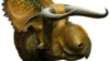 Artist rendition of Nasutoceratops, which lived in a swampy, subtropical setting on the “island continent” of western North America, known as Laramidia. Credit: Lukas Panzarin