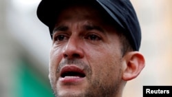 El gobernador de la región de Santa Cruz, Luis Fernando Camacho, durante un acto en La Paz, Bolivia, el 10 de noviembre de 2019.