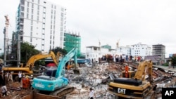 Cambodia Building Collapse