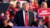 L'ancien président américain Donald Trump s'exprime lors d'un rassemblement au Lorain County Fairgrounds, samedi 26 juin 2021, à Wellington, dans l'Ohio.