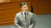 홍용표 통일부 장관이 지난 14일 국회 본회의장에서 열린 외교·통일·안보 분야 대정부질문에서 의원들의 질의에 답변하고 있다. (자료사진)