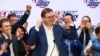 Slavlje posle izbora 21. juna u Srpskoj naprednoj stranci