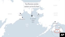 Russian asylum seekers (AP Graphic)