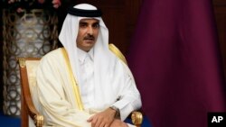 El emir de Qatar, Tamim bin Hamad Al Thani.
