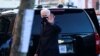 El presidente de Estados Unidos, Joe Biden, llega a la iglesia católica Holy Trinity, en Washington DC, el domingo 7 de marzo de 2021.