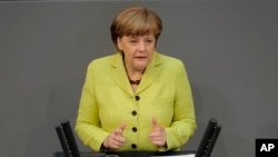 Kanselir Jerman Angela Merkel mempertanyakan partisipasi Rusia dalam KTT G7 bulan depan (foto: dok).