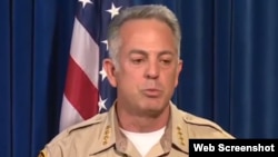 Las autoridades de Las Vegas informaron que las cámaras instaladas por el tirador Paddock no se encontraban filmando sino monitoreando.