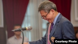 “美國在台協會”（AIT）台北辦事處處長梅健華 (台灣總統府)