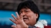 Gobierno de Perú anuncia medida contra Evo Morales