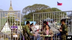 တာချီလိတ်မြို့အနီး ထိုင်း-မြန်မာနယ်စပ်ဂိတ်