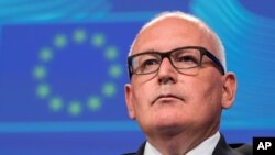 Potpredsednik Evropske komisije Frans Timermans
