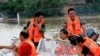 热带风暴尼格袭击中国海南