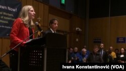 Demokratski članovi Predstavničkog doma Ebigejl Spenberger (Virdžinija) i Džejmi Raskin (Merilend)