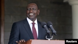 William Ruto Rais mteule wa Kenya.