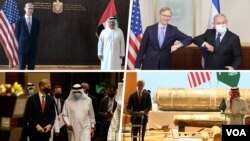 آقای هوک در این چند روز به اسرائیل، عربستان سعودی، امارات و بحرین سفر کرد