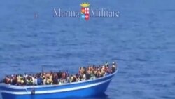 意大利和法國解救1400名地中海船民