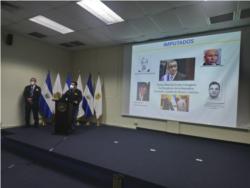 La Fiscalía General de la República presentó los cargos que se le imputan al expresidente Mauricio Funes que son: peculado, lavado de dinero, agrupaciones ilícitas y cohecho activo en torno a la obra denominada "presa El Chaparral".