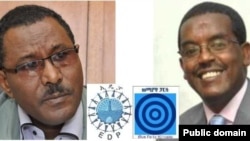 የኢዴፓ ፕሬዚደንት ዶክተር ጫኔ ከበደ ና የሰማያዊ ፓርቲ ሊቀመንበር ኢንጂነር ይልቃል ጌትነት