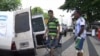 Thousands of football fans are camping out in Brazil during the month-long World Cup.